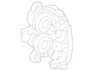 MERCEDES-BENZ 166 PISTON HOUSING, RIGHT FRONT / REAR BRAKE 166 423 04 81