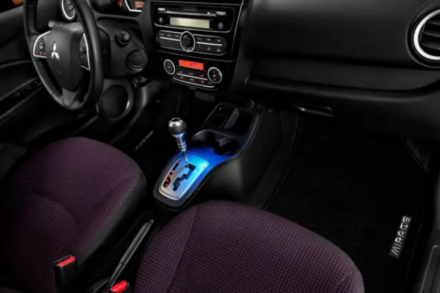 MITSUBISHI LA - LB MIRAGE ILLUMINATION, FLOOR CONSOLE-BLUE - MZ590838EX